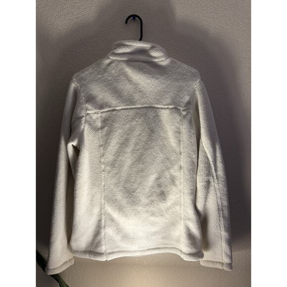 Patagonia Retool Fleece Snap T Pullover Women's Large Cream White Re-Tool - Picture 2 of 4